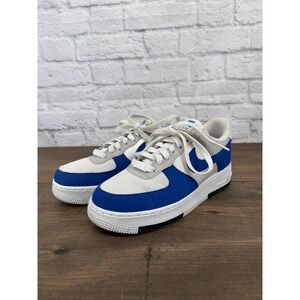 Nike Air Force 1 Low FJ5471-121 White Game Royal Blue Sneakers Men's 6/Womens 8